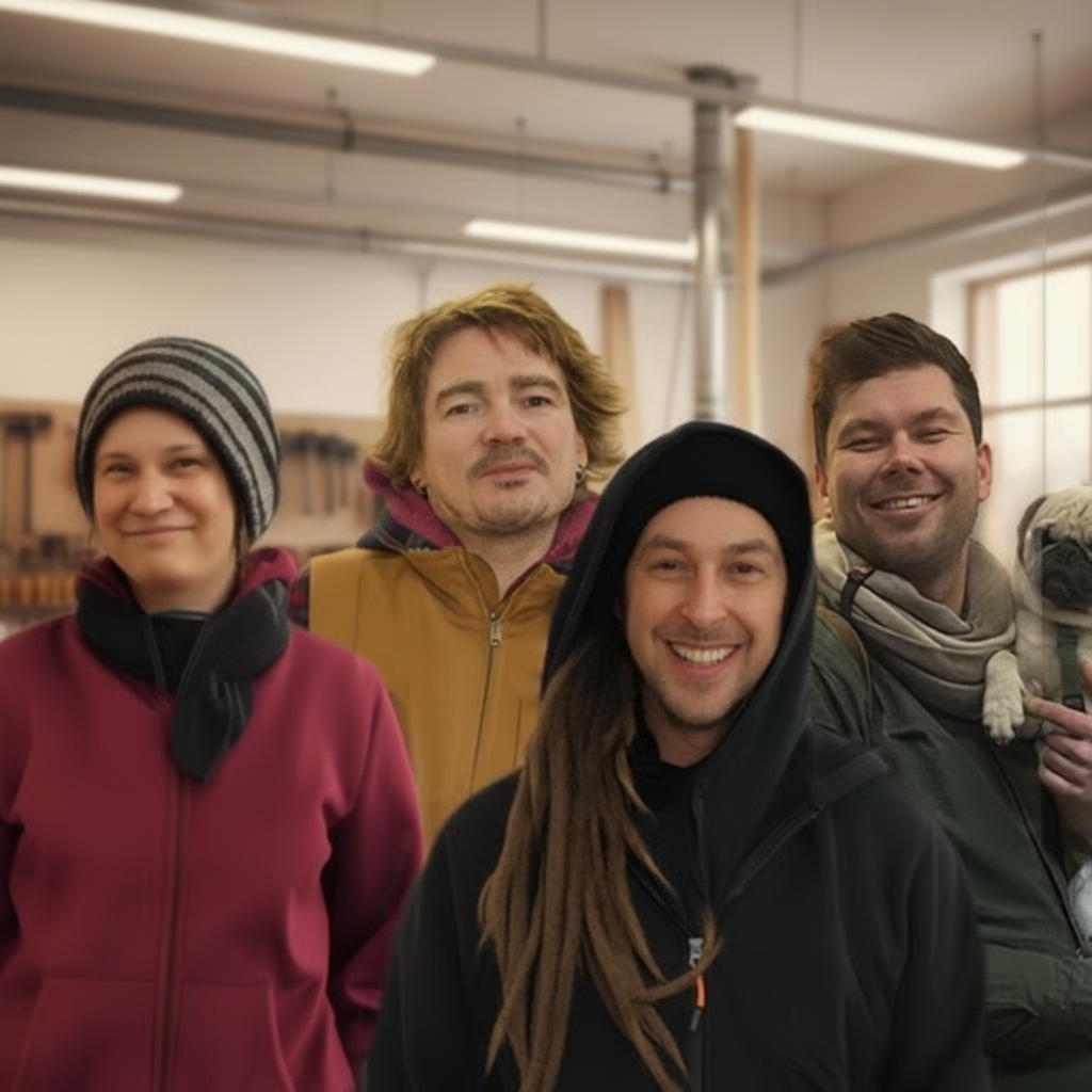 Das Team vom Möbelkombinat